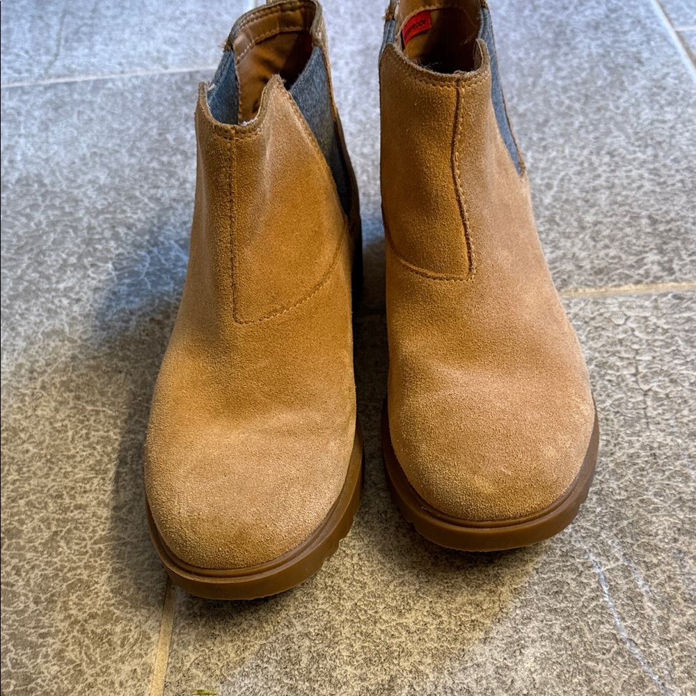 Sorel Tan Suede Ankle Boots - Picture 2 of 12